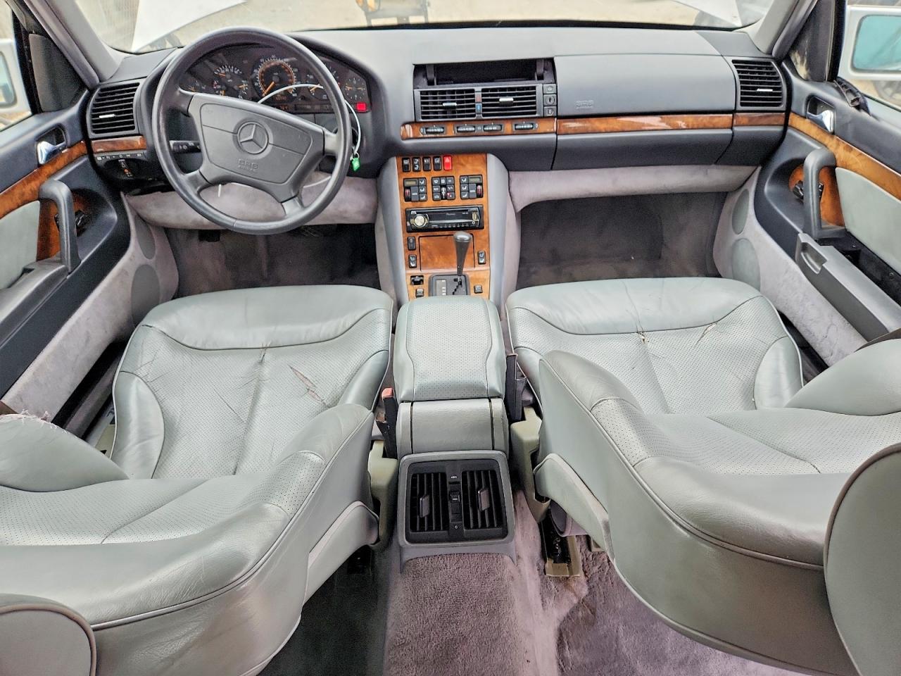1993 Mercedes-benz 500 Sel Silver vin: WDBGA51E0PA086660
