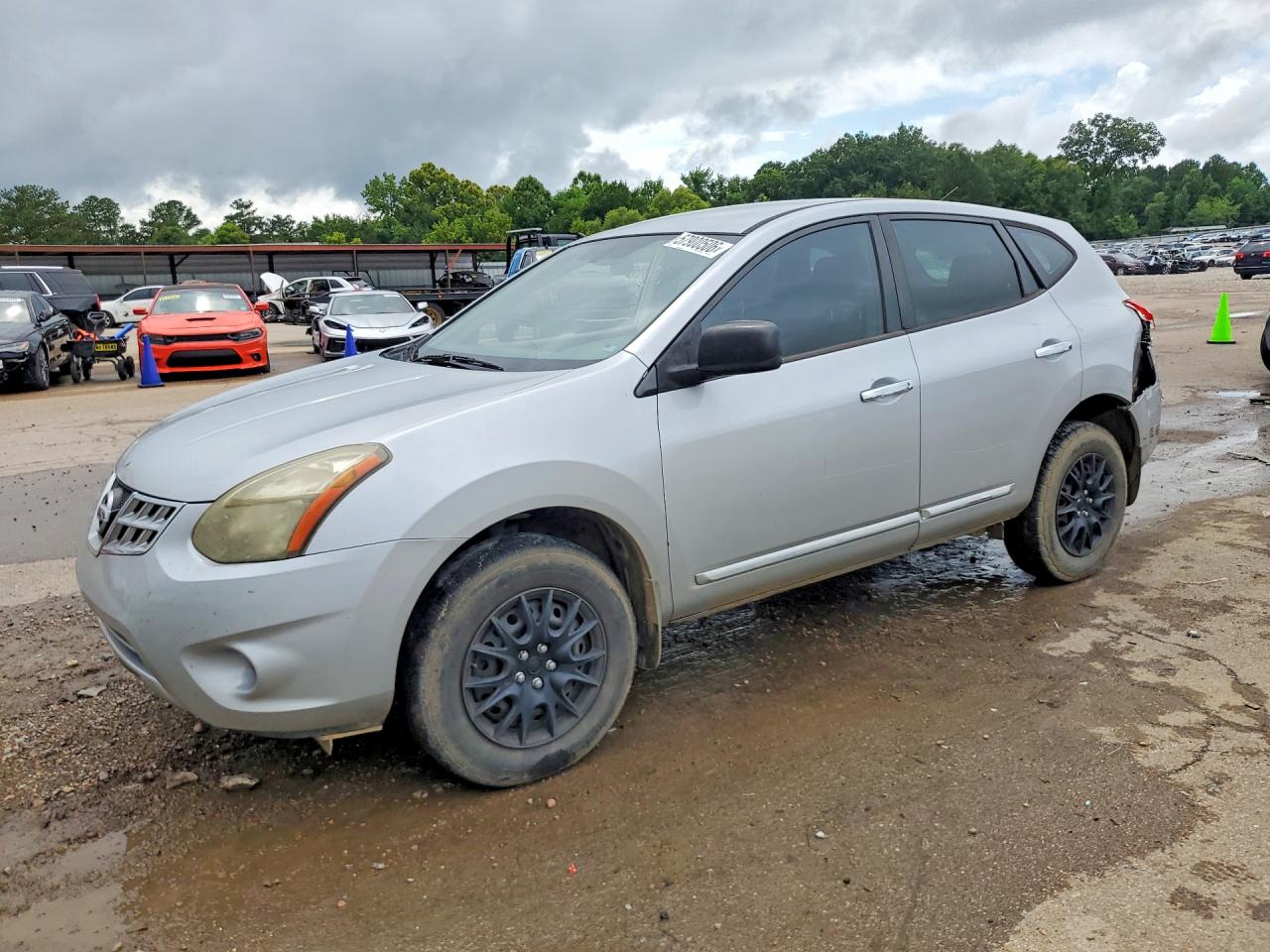 2014 Nissan Rogue Select S Silver vin: JN8AS5MT6EW604533
