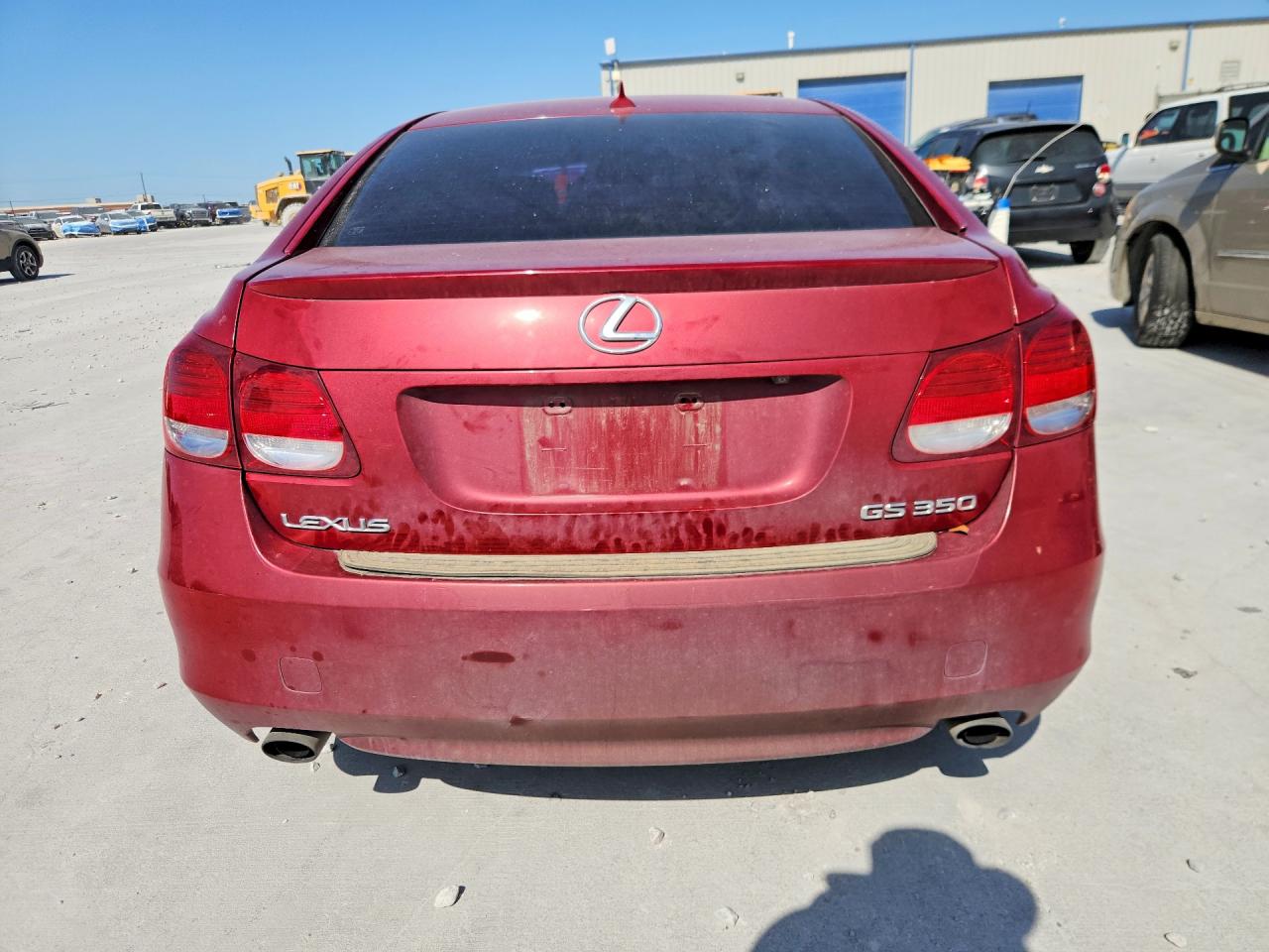 2009 Lexus Gs 350 Red vin: JTHBE96S590044384