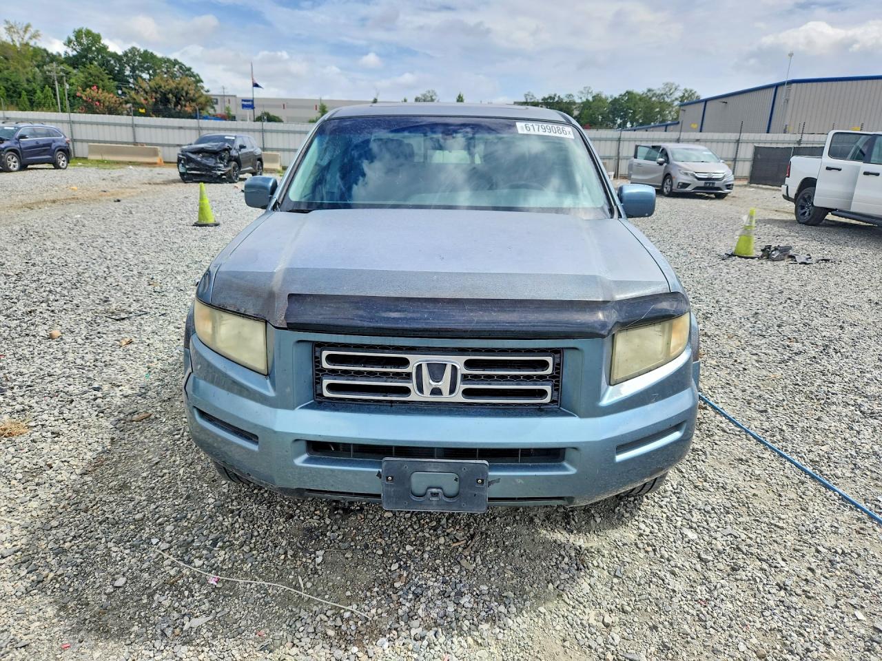 2007 Honda Ridgeline Rtl Blue vin: 2HJYK16547H548672