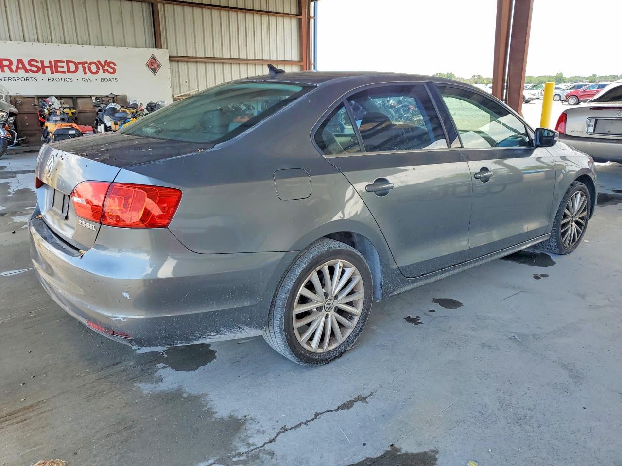 2012 Volkswagen Jetta Sel Gray vin: 3VWLX7AJ3CM301062