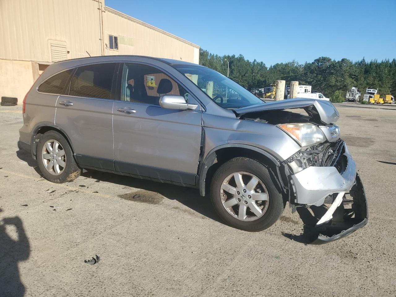 2008 Honda Cr-v Exl Silver vin: JHLRE48778C047637