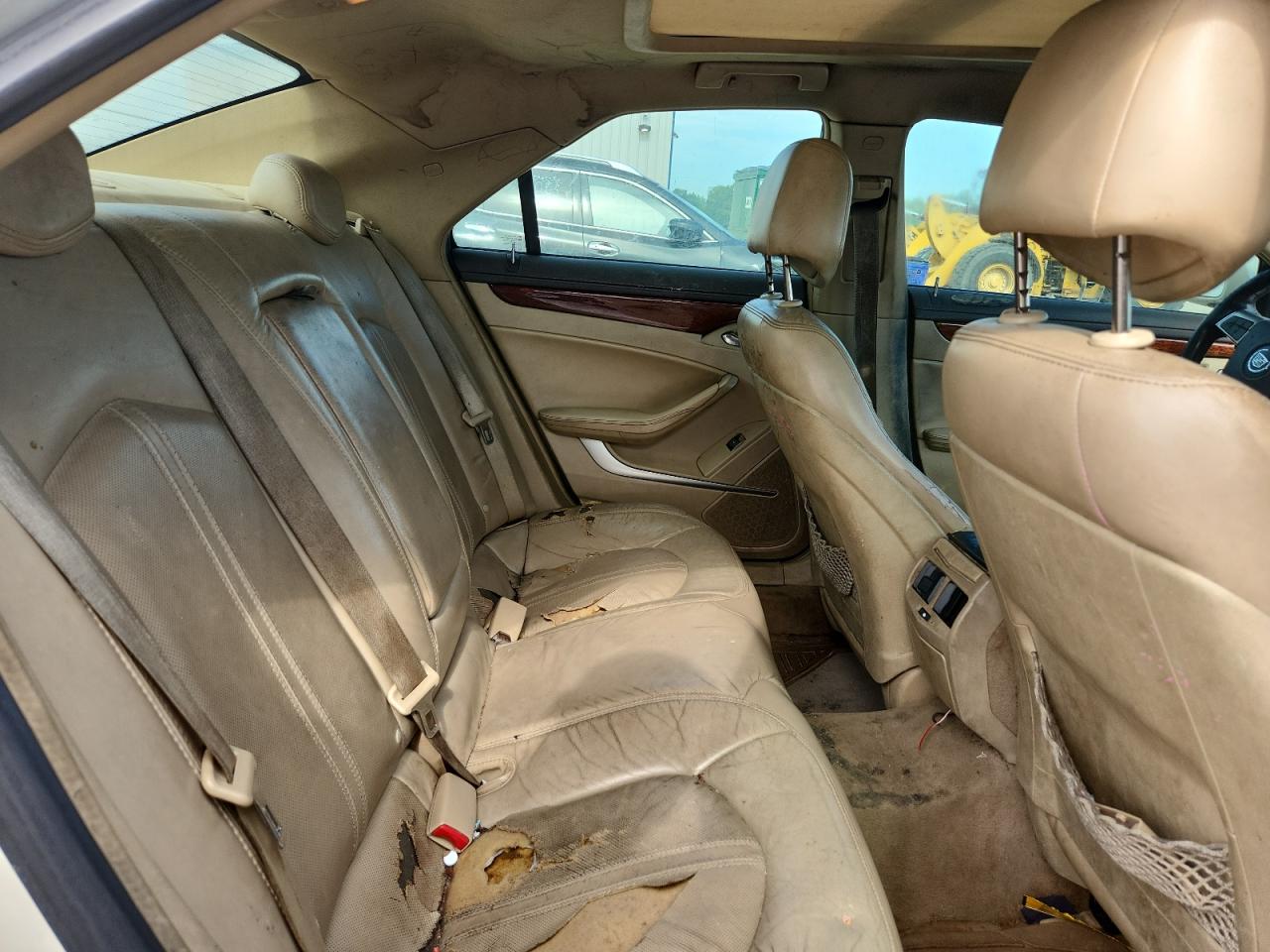 2010 Cadillac Cts Luxury Collection Cream vin: 1G6DF5EG9A0112223