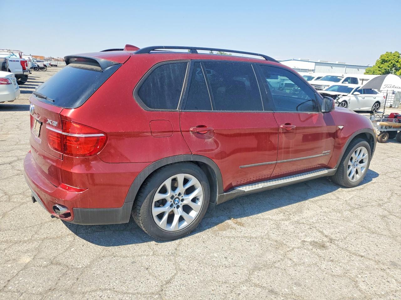 2011 Bmw X5 Xdrive35i Красный vin: 5UXZV4C5XBL740260