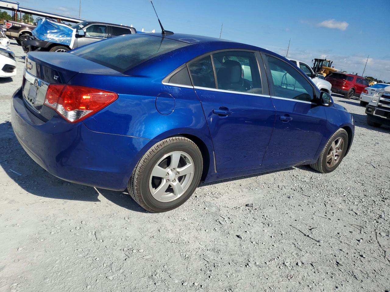 2013 Chevrolet Cruze Lt Blue vin: 1G1PC5SB3D7306245
