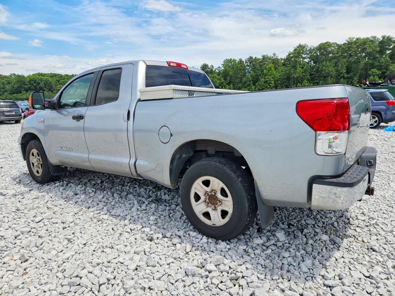 2011 Toyota Tundra Double Cab Sr5 Silver vin: 5TFRY5F12BX101578