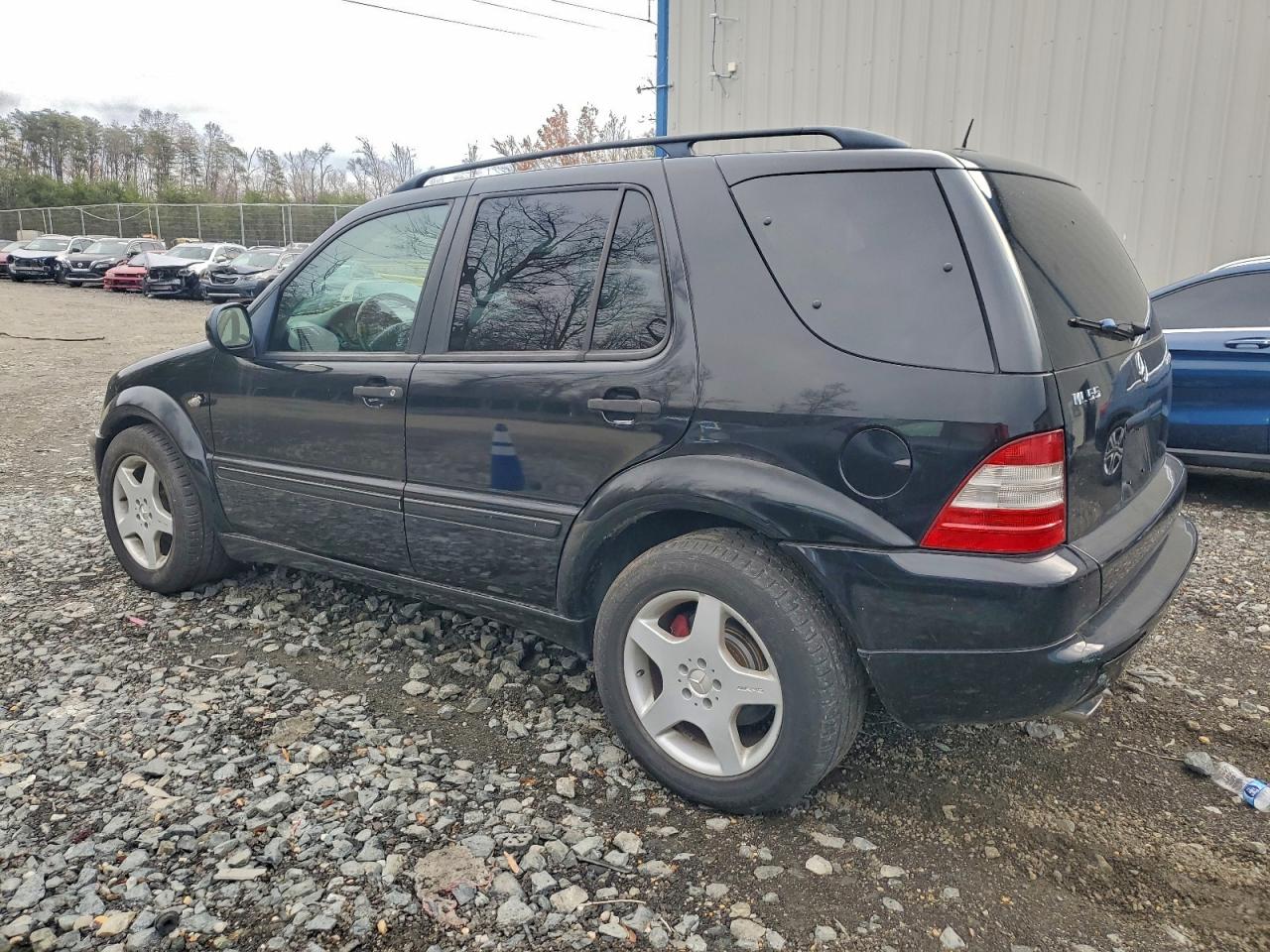 2001 Mercedes-benz Ml 55 Черный vin: 4JGAB74E41A246585
