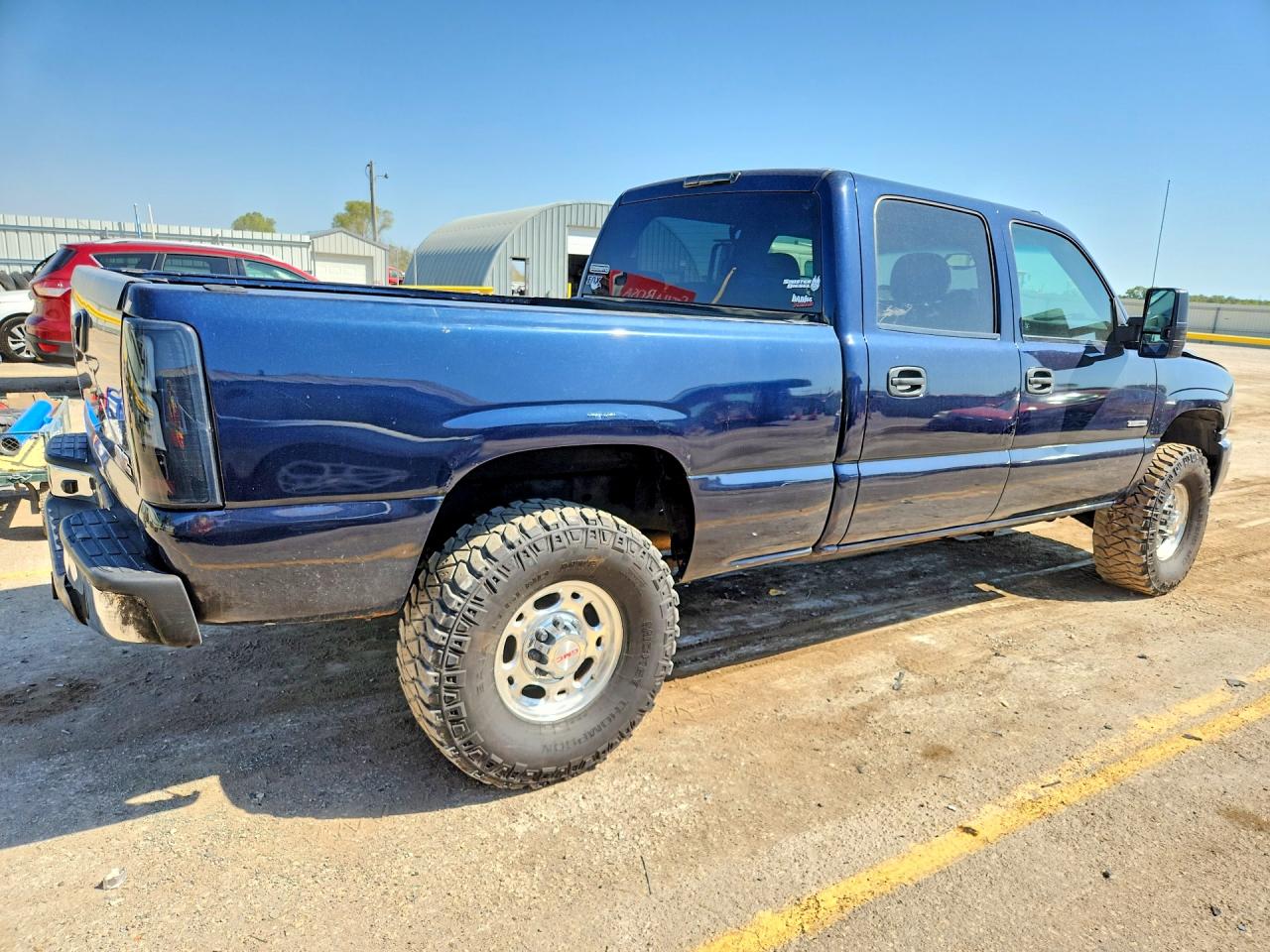 2006 Gmc Sierra Blue vin: 1GTHK23D16F140717