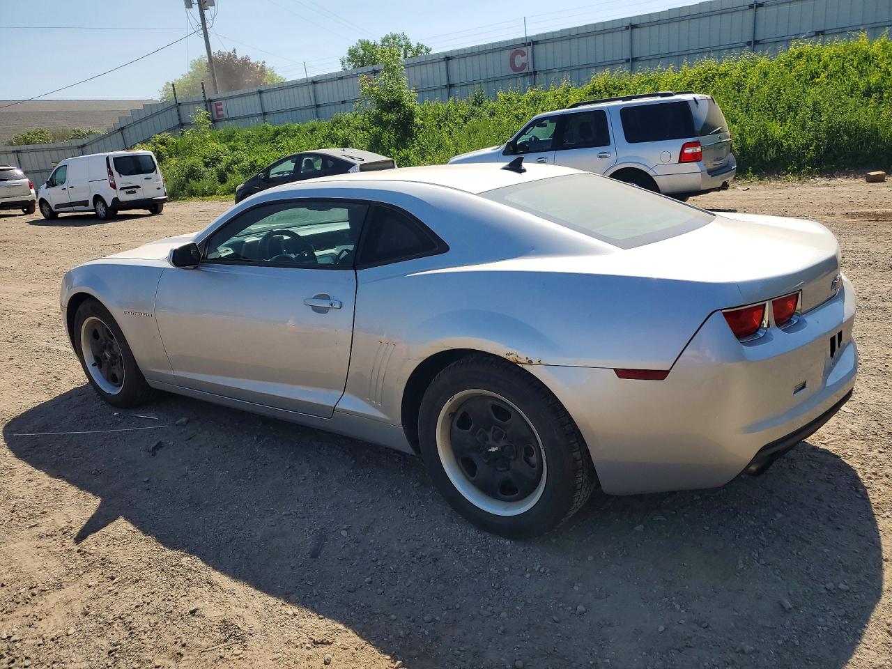 2011 Chevrolet Camaro Ls Silver vin: 2G1FA1ED0B9164679