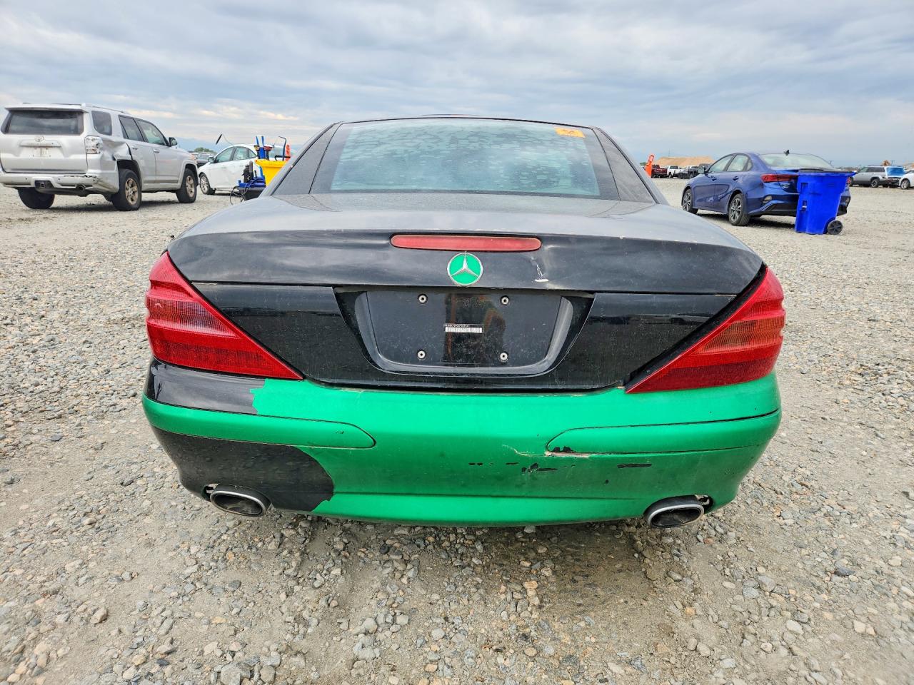 2006 Mercedes-benz Sl 500 Black vin: WDBSK75F06F109541