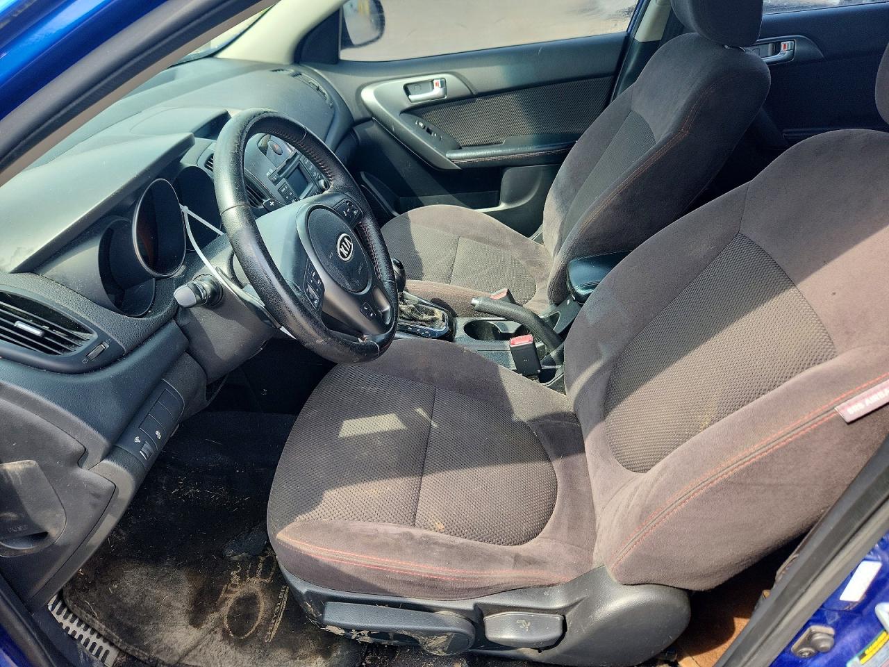 2011 Kia Forte5 Sx Blue vin: KNAFW5A38B5372946