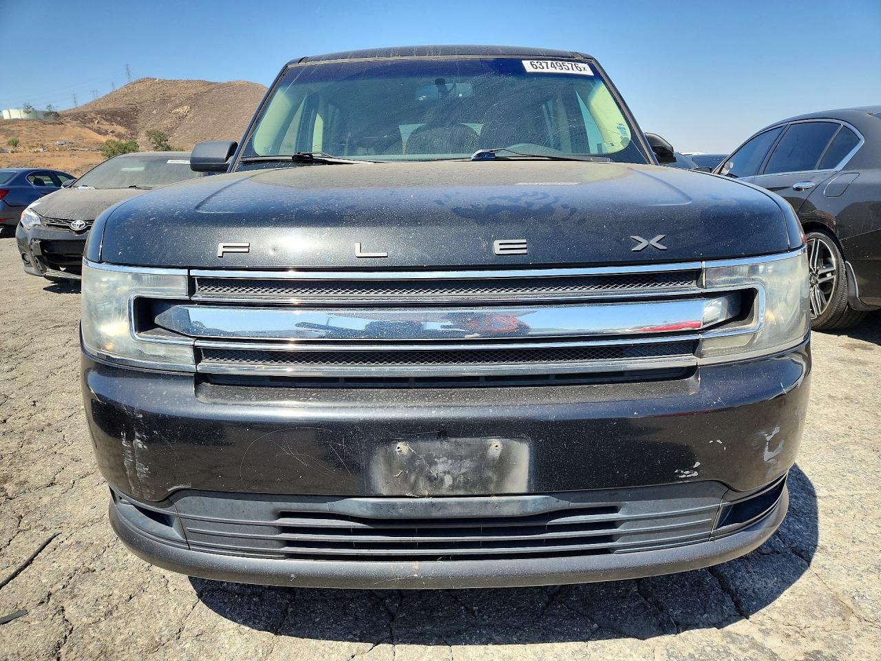 2013 Ford Flex Se Black vin: 2FMGK5B81DBD31324