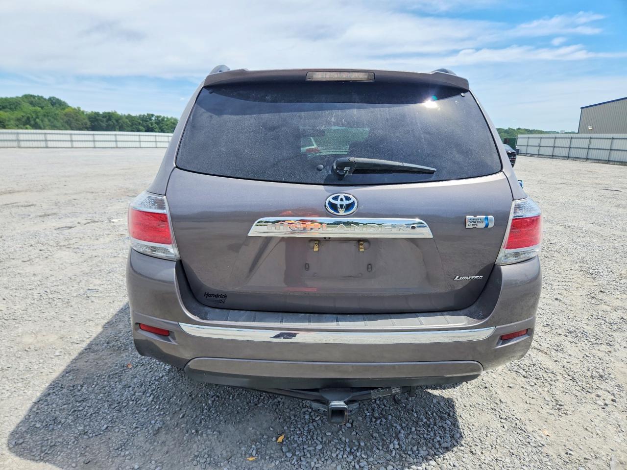 2012 Toyota Highlander Hybrid Limited Gray vin: JTEDC3EH8C2008019