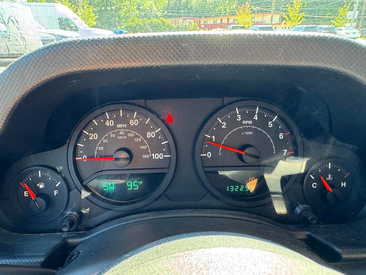 2008 Jeep Wrangler X Red vin: 1J4FA24168L555691