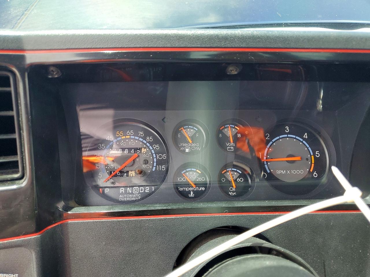 1987 Chevrolet Monte Carlo Black vin: 1G1GZ11G6HR111660
