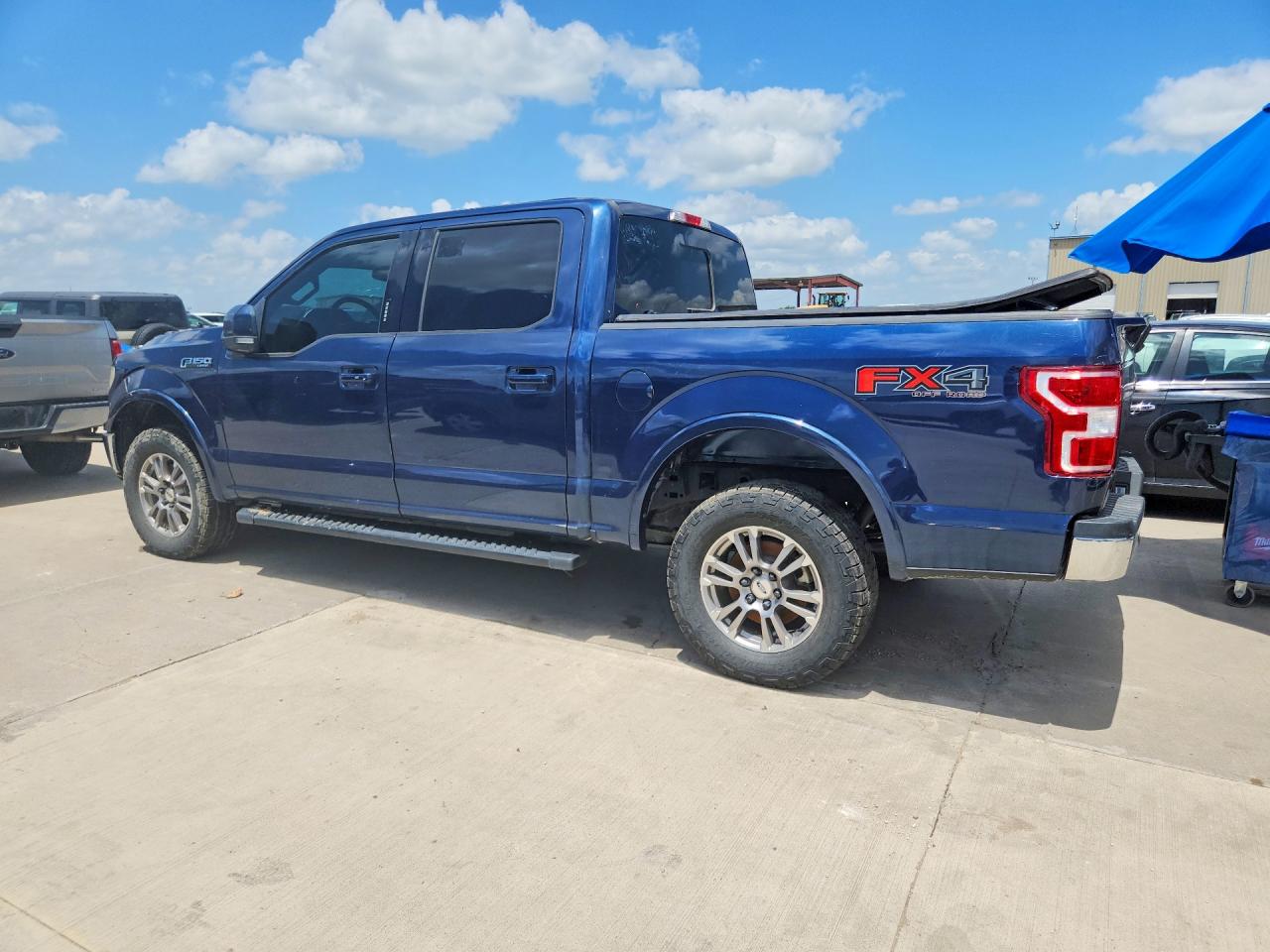 2019 Ford F150 Supercrew Blue vin: 1FTEW1E59KKD03493