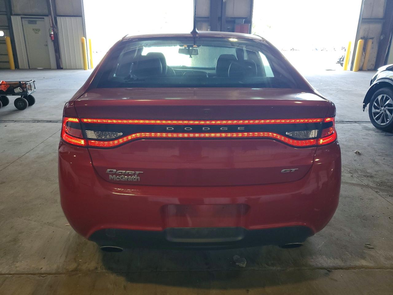 2015 Dodge Dart Gt Красный vin: 1C3CDFEB1FD212748