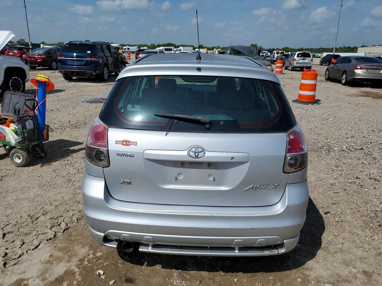 2006 Toyota Matrix Xr Gray vin: 2T1KR32E66C570771