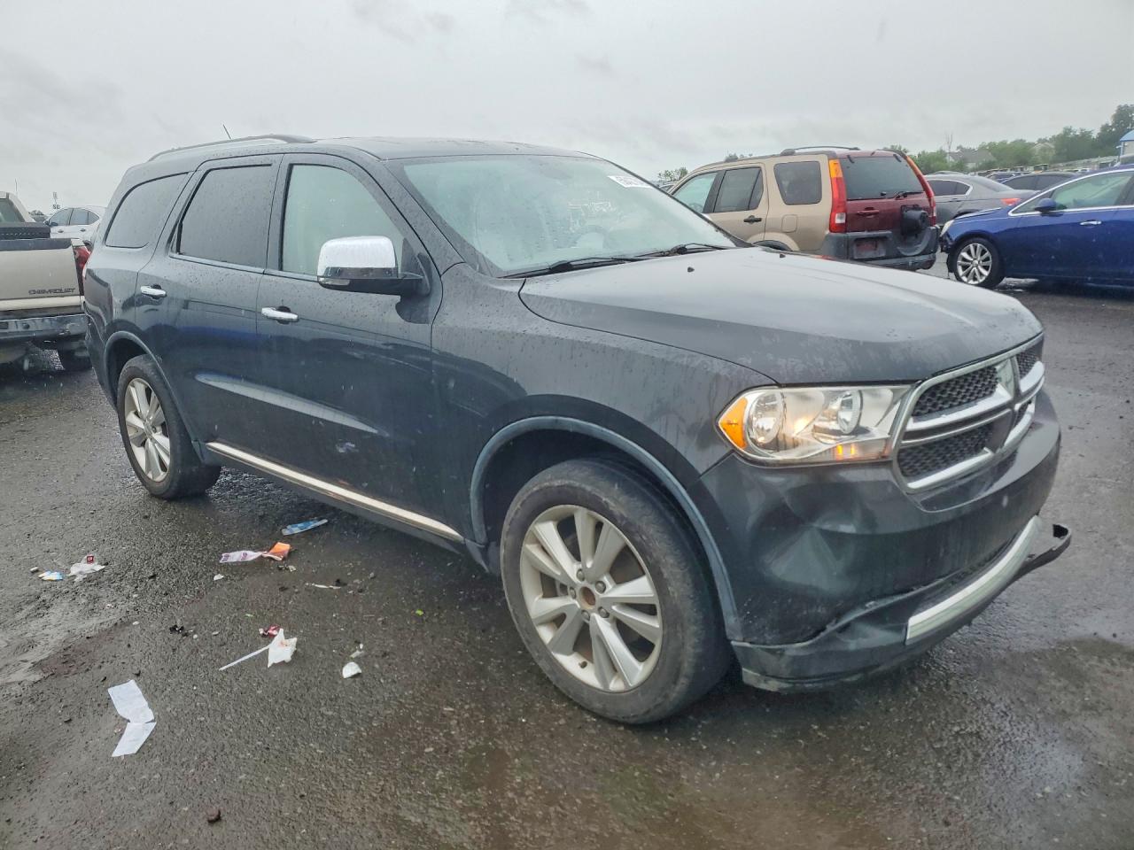 2011 Dodge Durango Crew Charcoal vin: 1D4RE4GG9BC730951