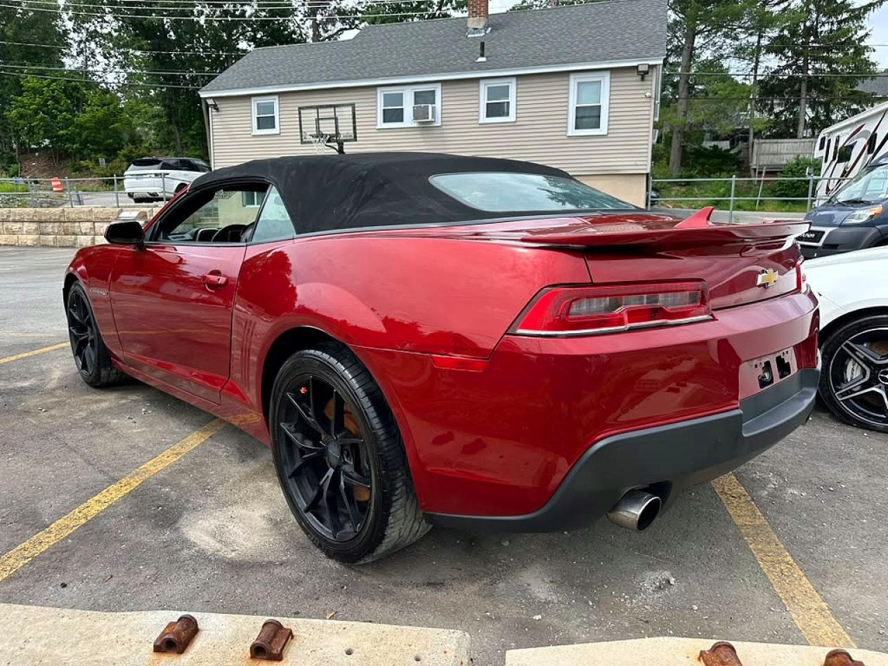 2014 Chevrolet Camaro 2ss Red vin: 2G1FK3DJ2E9212882