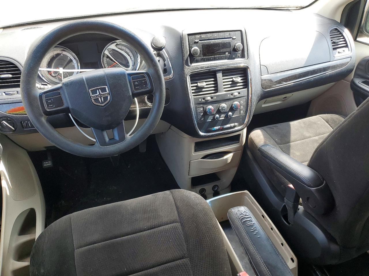 2012 Dodge Grand Caravan Se Серый vin: 2C4RDGBG5CR336140