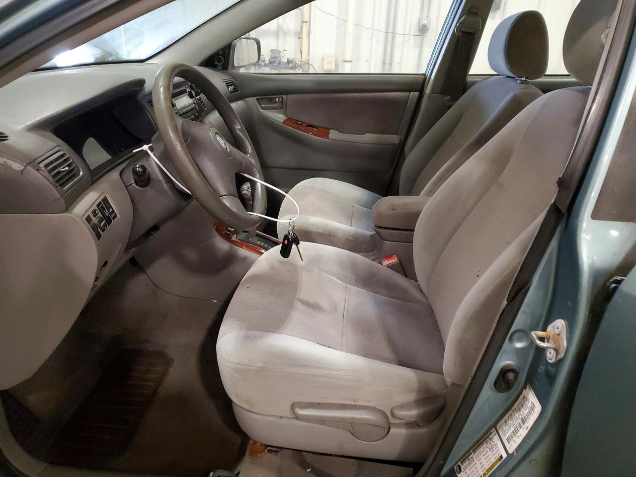 2007 Toyota Corolla Le Green vin: 1NXBR30E77Z862271