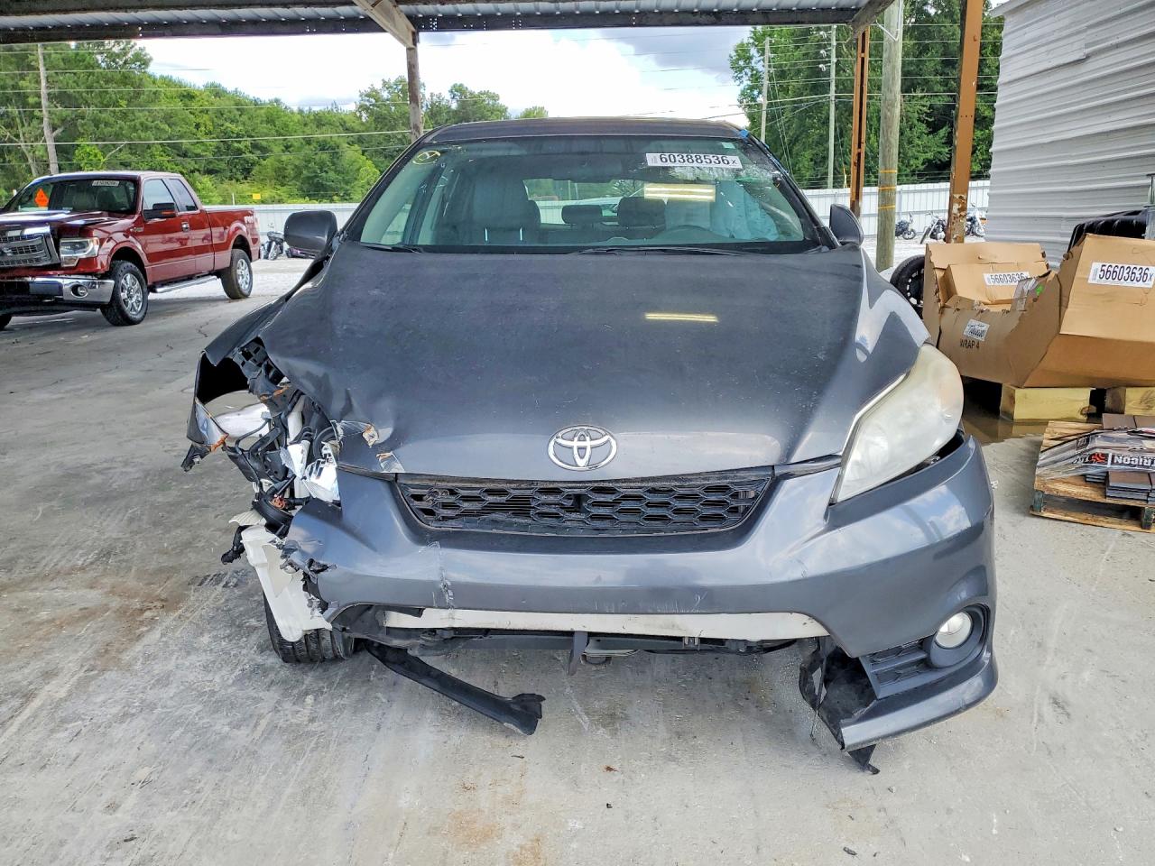 2011 Toyota Matrix Base Gray vin: 2T1KU4EE7BC739559