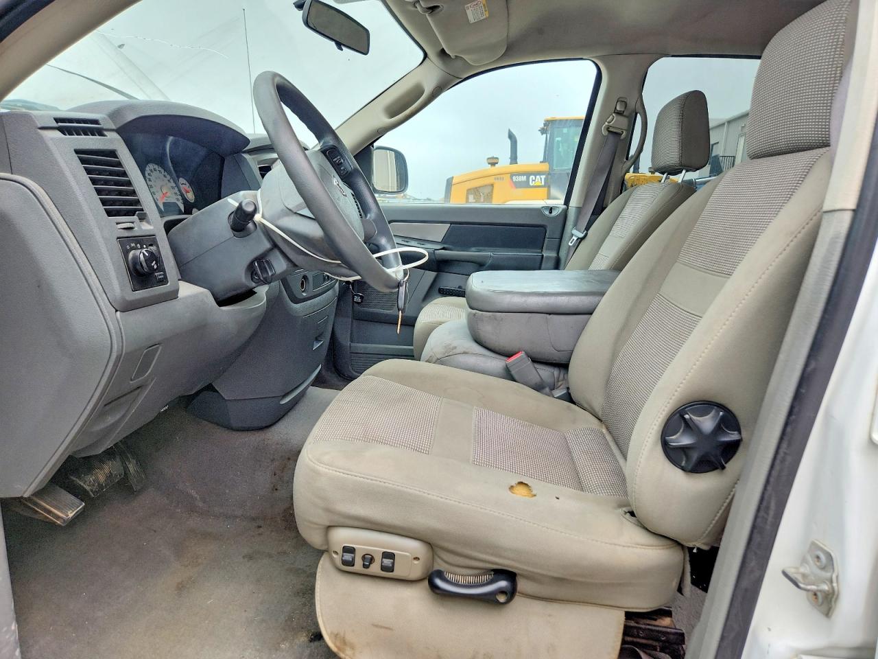 2008 Dodge Ram 2500 St White vin: 3D7KS28D58G191384