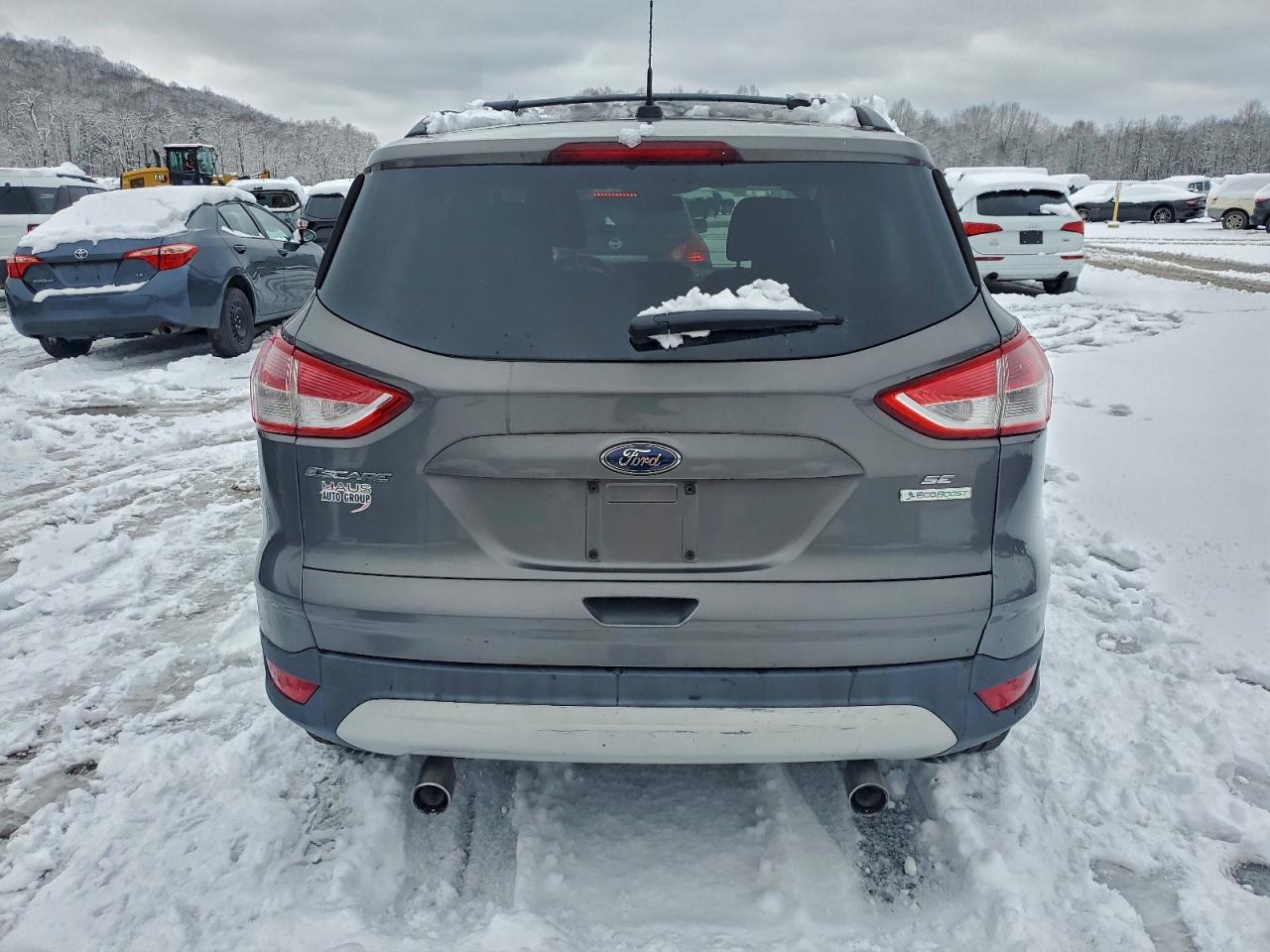 2013 Ford Escape Se Gray vin: 1FMCU0GX5DUA57986