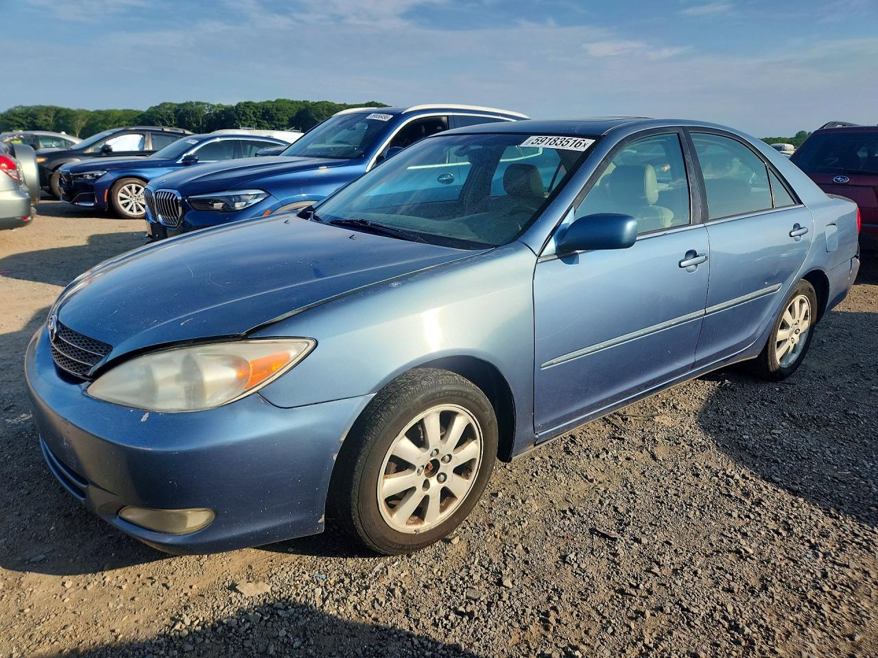 2004 Toyota Camry Xle Cream vin: 4T1BE30K84U861613