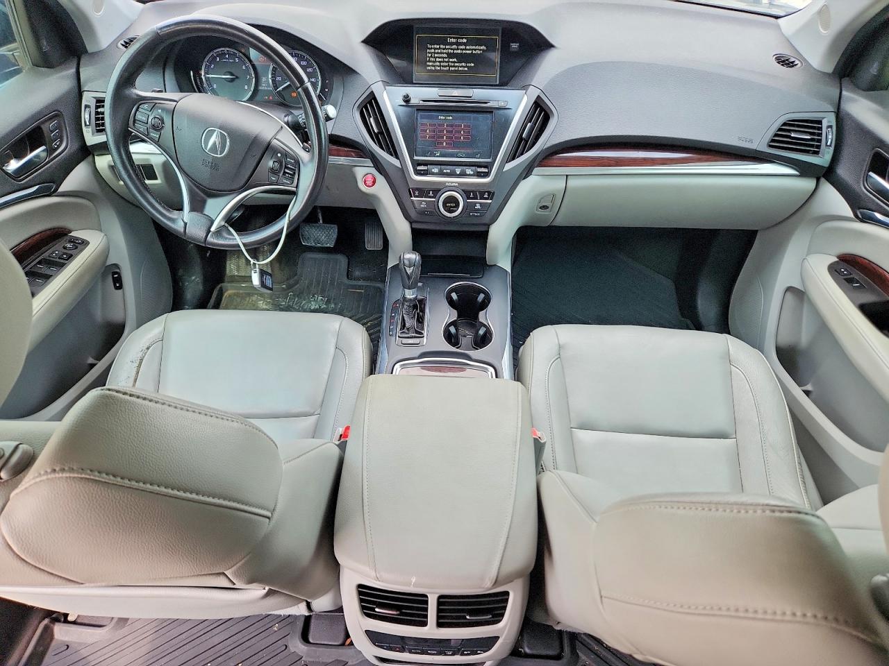 2015 Acura Mdx Technology Blue vin: 5FRYD3H43FB011082