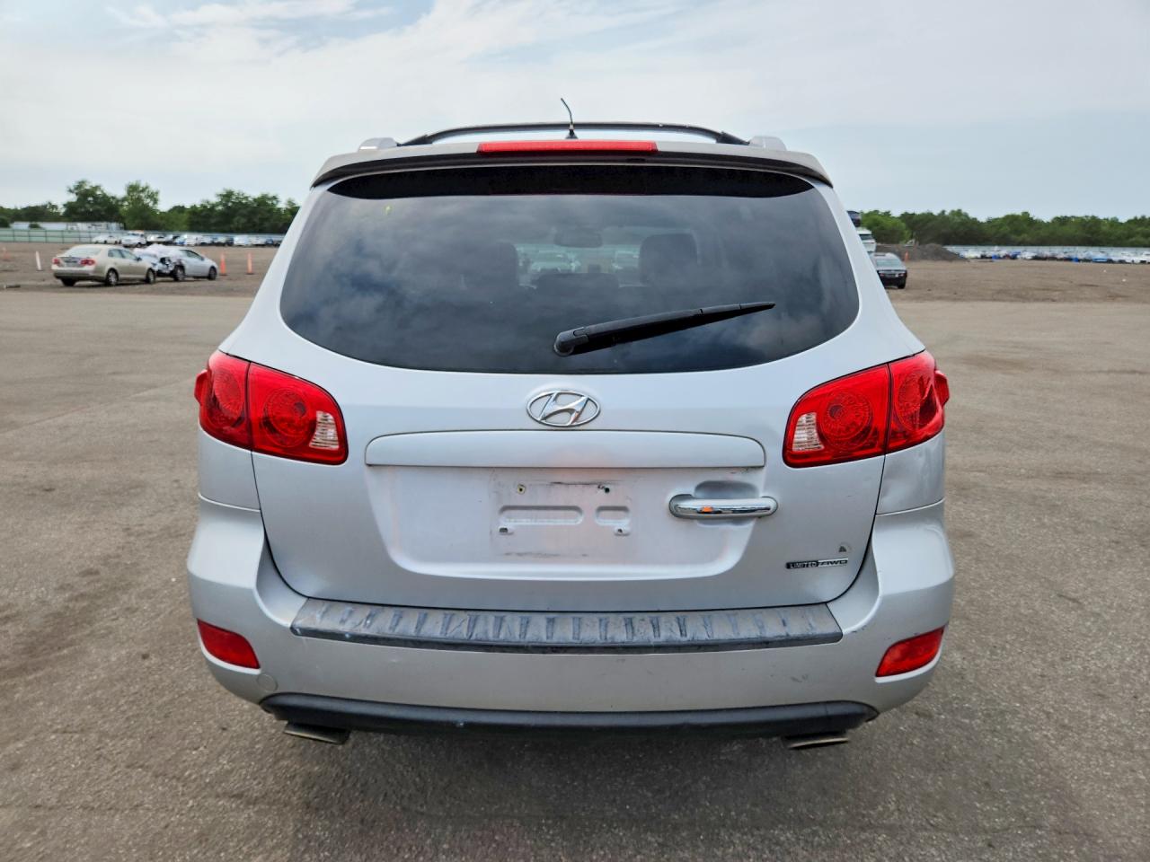 2007 Hyundai Santa Fe Se Silver vin: 5NMSH73E37H030427