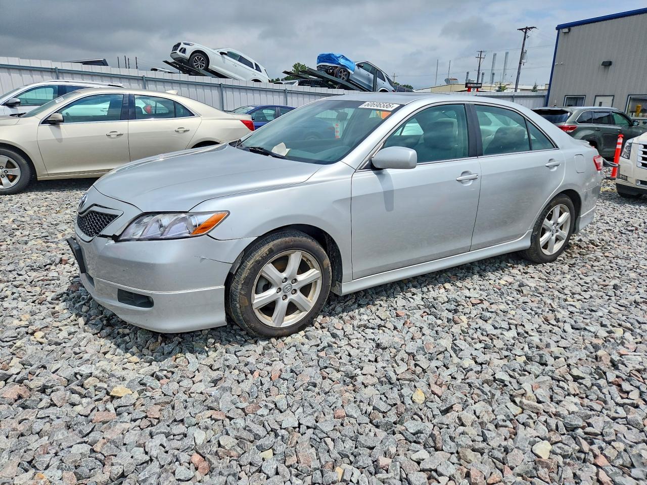 2009 Toyota Camry Se Silver vin: 4T1BE46K29U324904