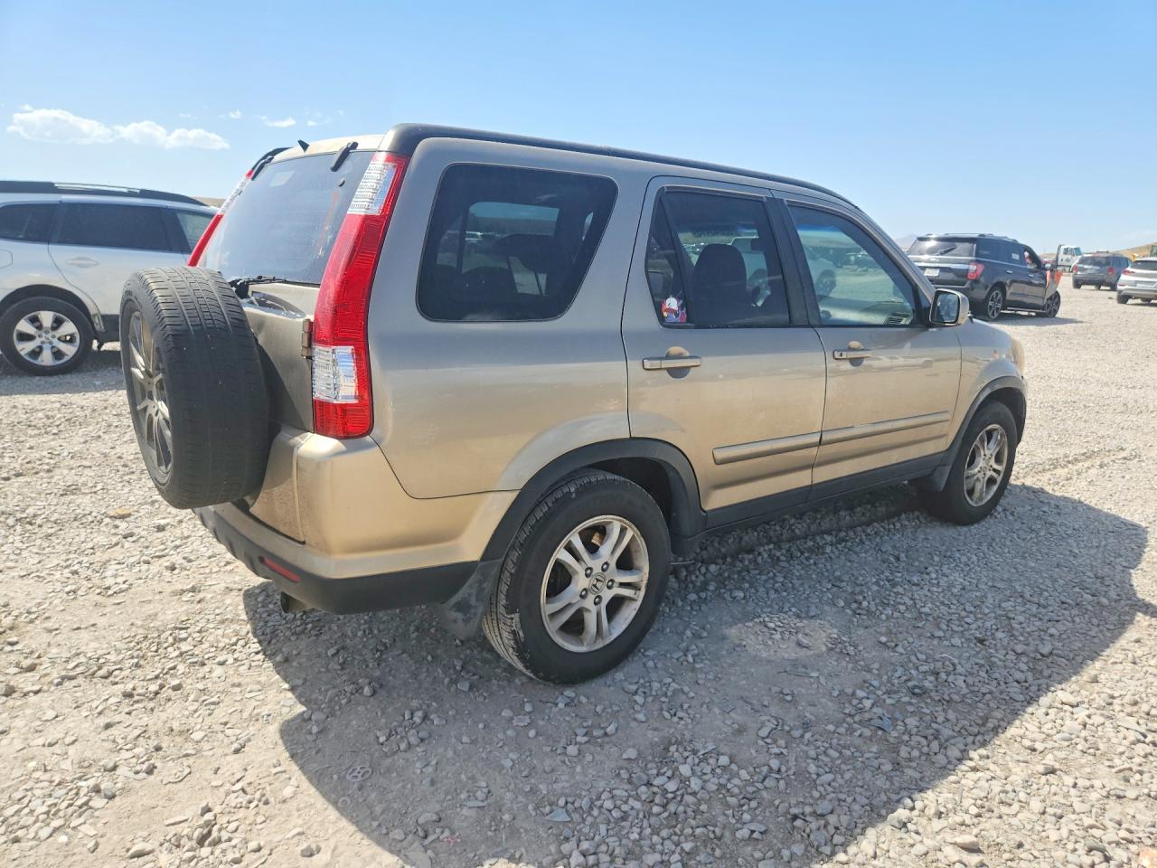 2005 Honda Cr-v Se Gold vin: JHLRD78995C036706