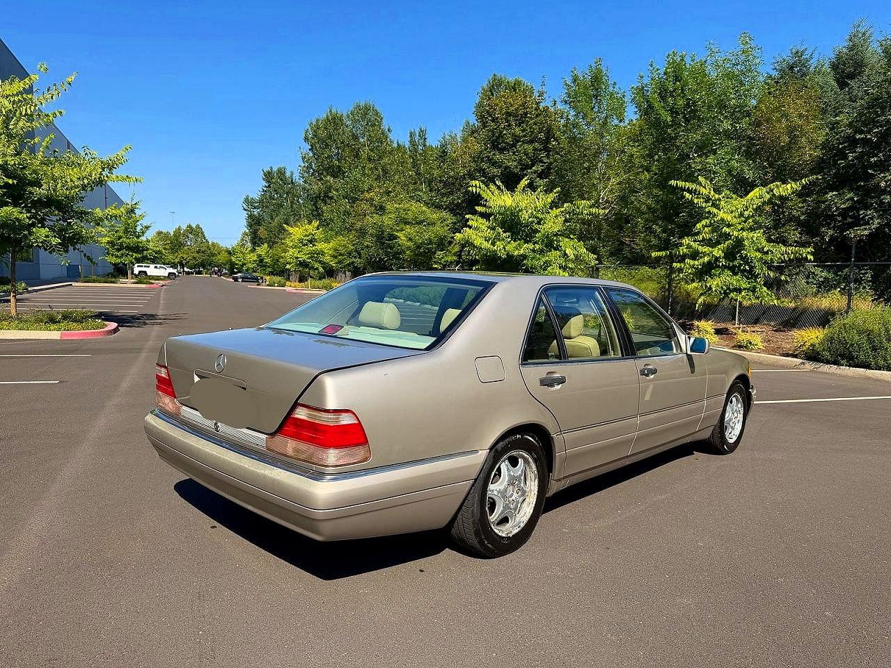1999 Mercedes-benz S 420 Gold vin: WDBGA43G1XA421644