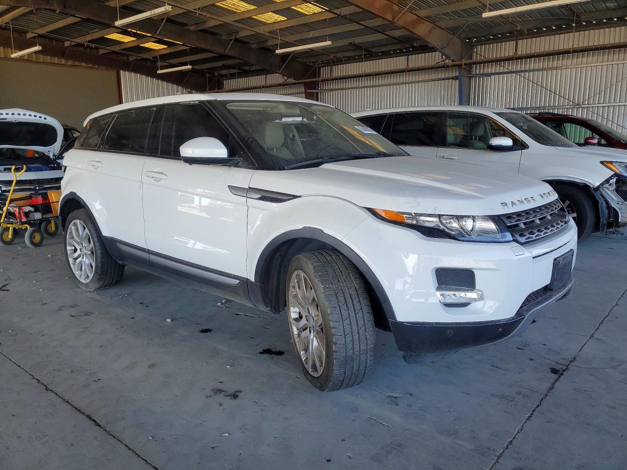 2015 Land Rover Range Rover Evoque Pure Plus White vin: SALVP2BG6FH034180