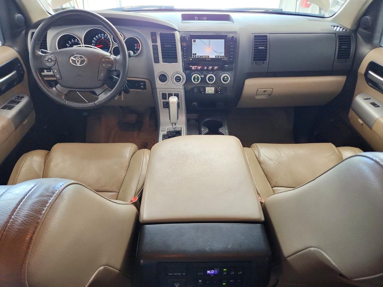 2008 Toyota Sequoia Platinum Gold vin: 5TDBY67A28S001291