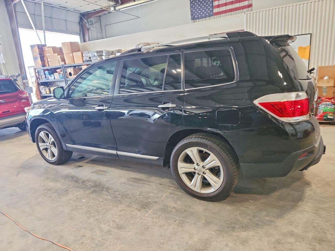 2013 Toyota Highlander Limited Черный vin: 5TDDK3EH1DS238292