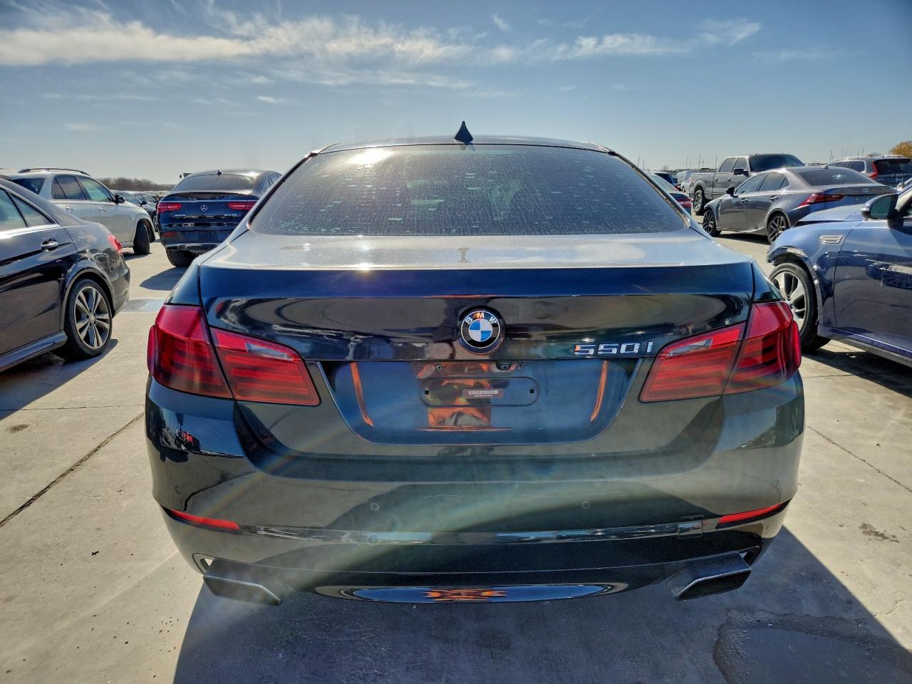 2012 Bmw 550 I Black vin: WBAFR9C58CDV59088