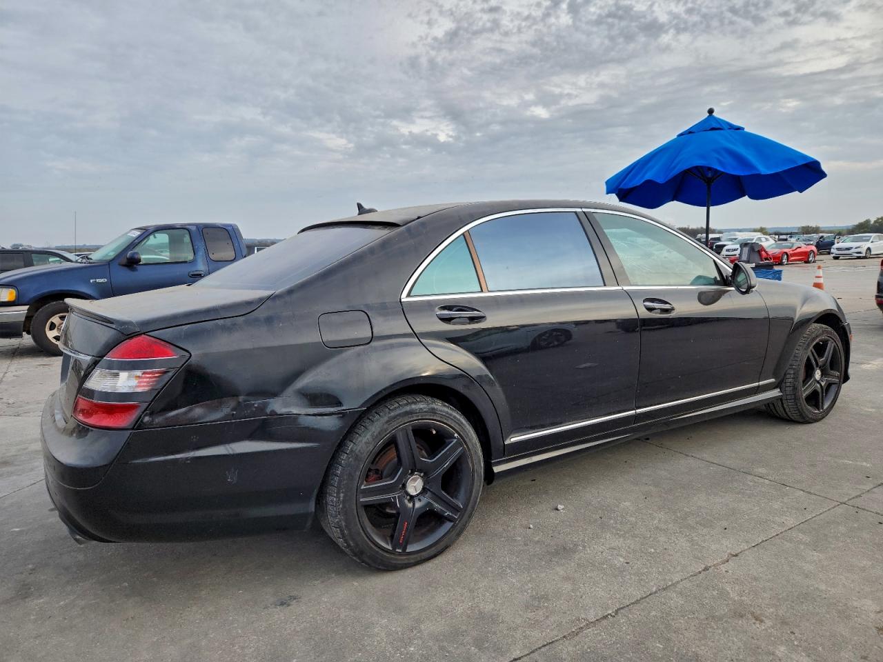 2009 Mercedes-benz S 550 Черный vin: WDDNG71X19A251645