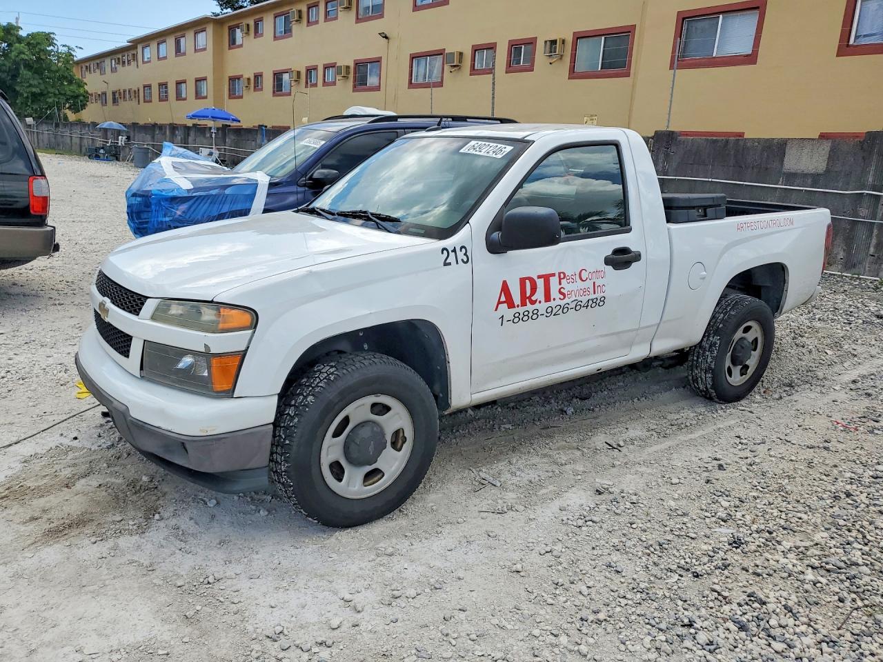 2011 Chevrolet Colorado Белый vin: 1GCGTBF96B8131297