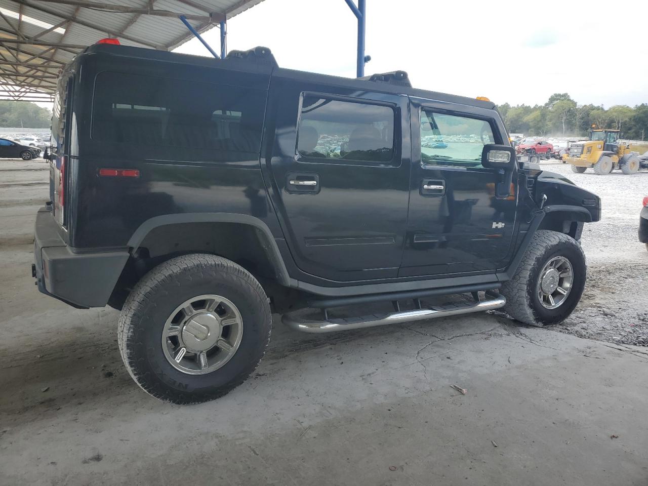 2007 Hummer H2 Black vin: 5GRGN23U27H110634