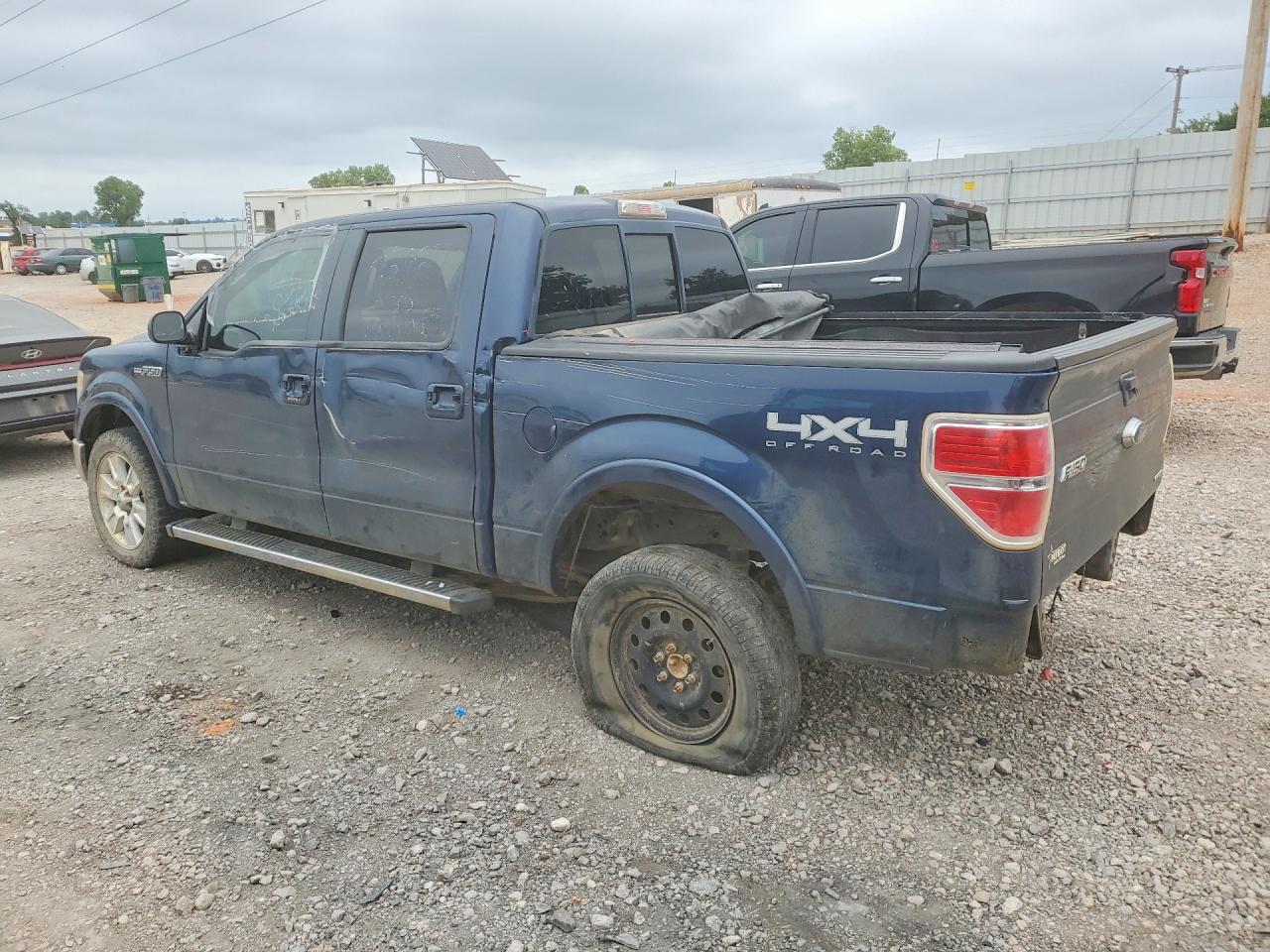 2013 Ford F150 Supercrew Blue vin: 1FTFW1EF2DKF14096