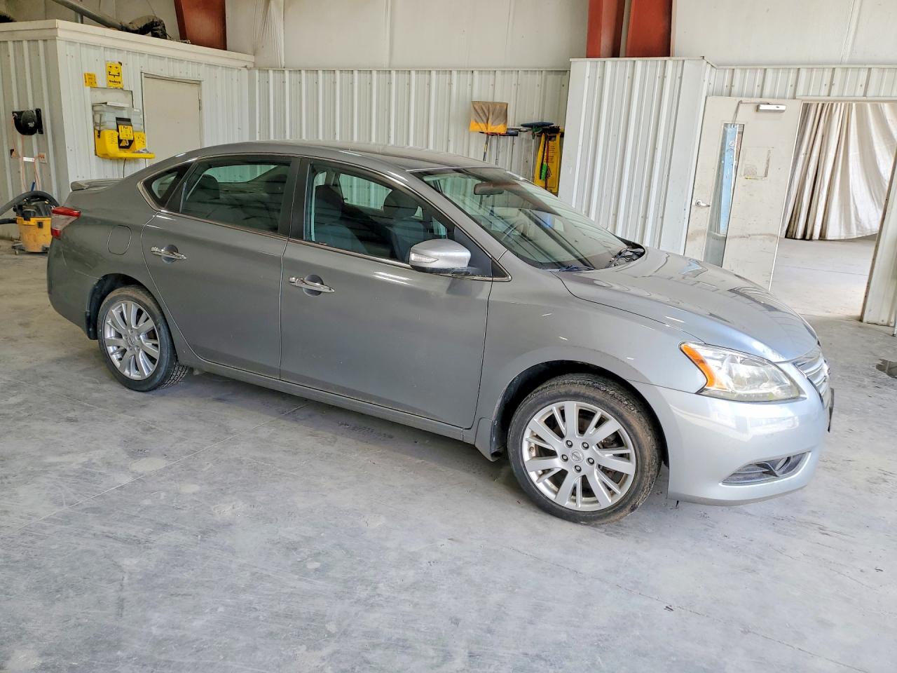 2014 Nissan Sentra Sl Silver vin: 3N1AB7AP0EY289660