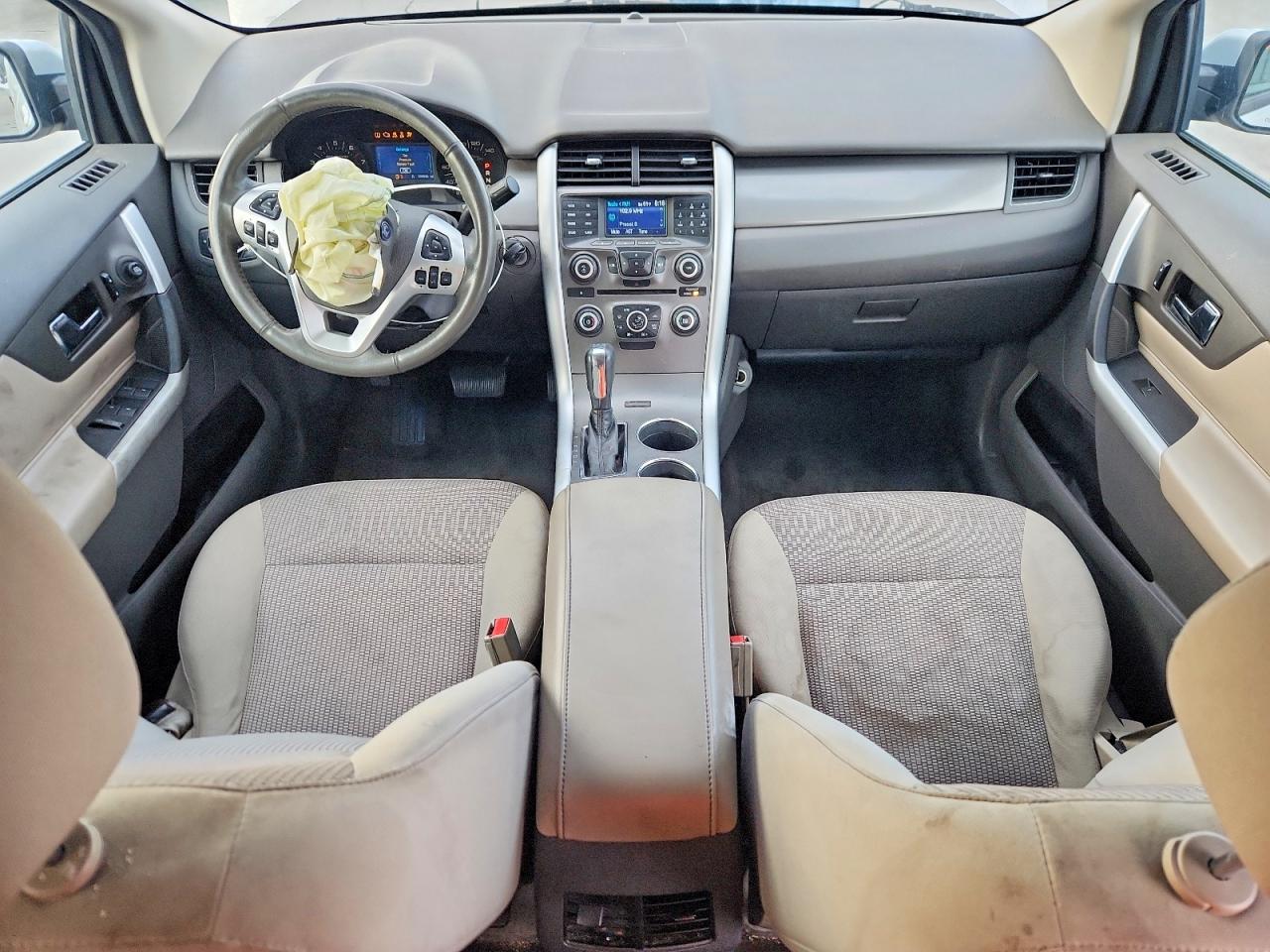 2013 Ford Edge Sel Silver vin: 2FMDK3J98DBA13878