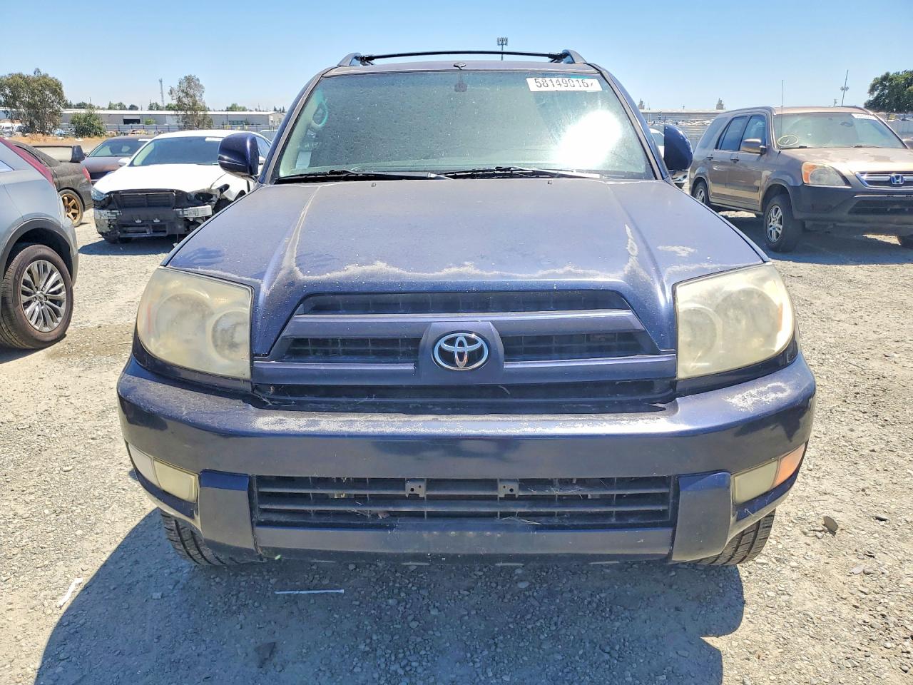 2005 Toyota 4runner Limited Blue vin: JTEZU17R458025073