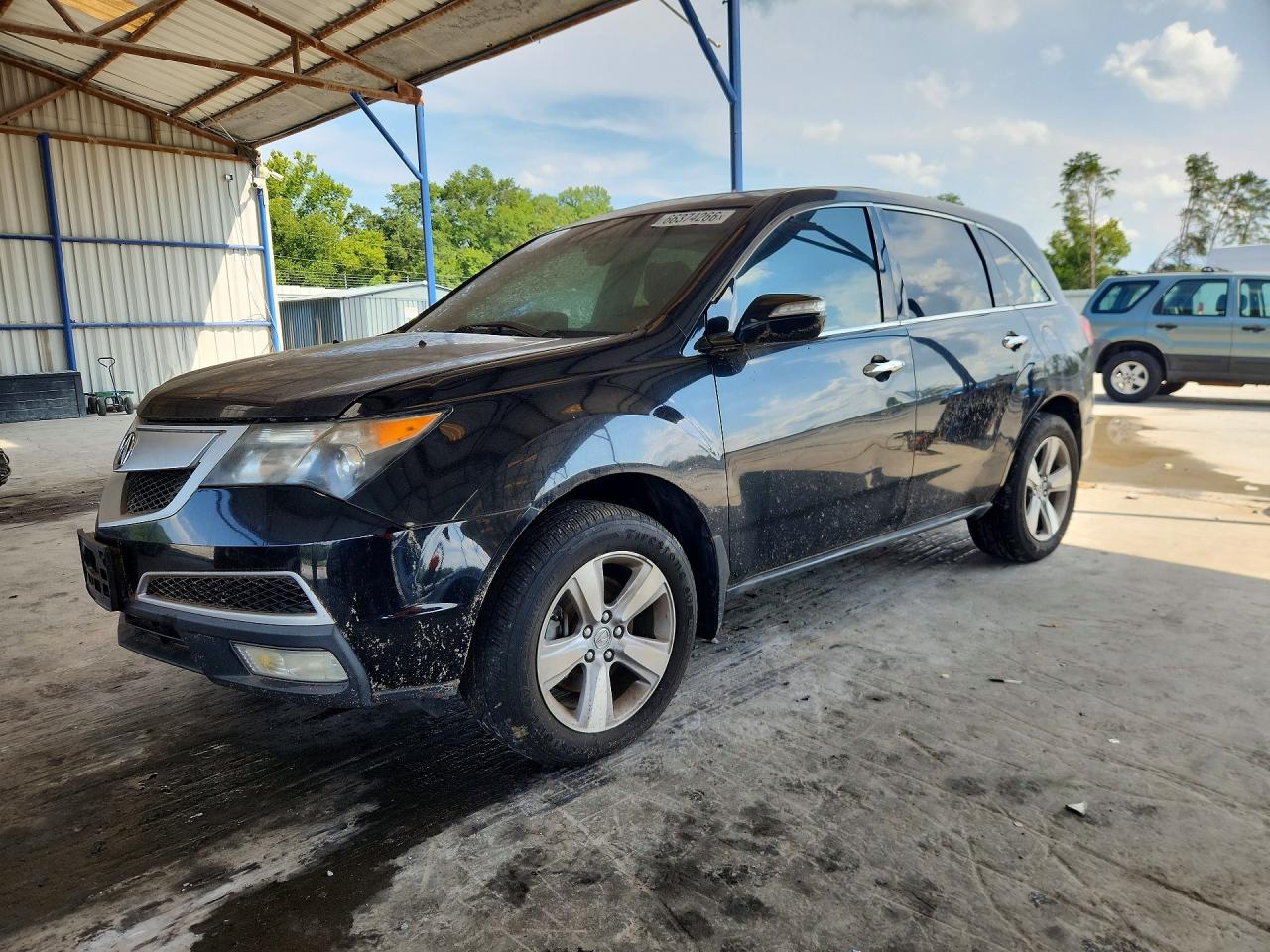2011 Acura Mdx Technology Black vin: 2HNYD2H63BH501470