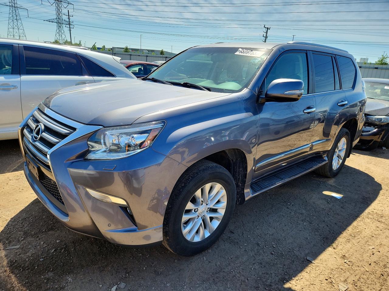 2015 Lexus Gx 460 Gray vin: JTJBM7FX1F5108159