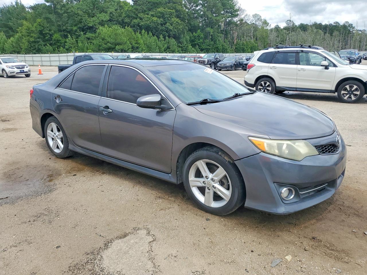 2013 Toyota Camry Se Gray vin: 4T1BF1FK6DU712643