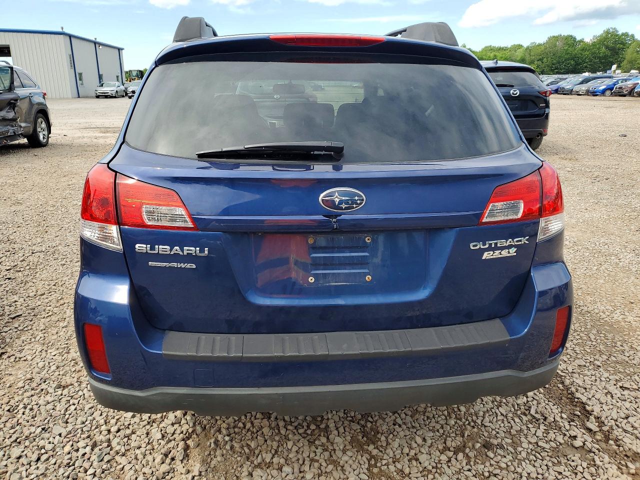 2011 Subaru Outback 2.5i Premium Blue vin: 4S4BRBGC4B3321921